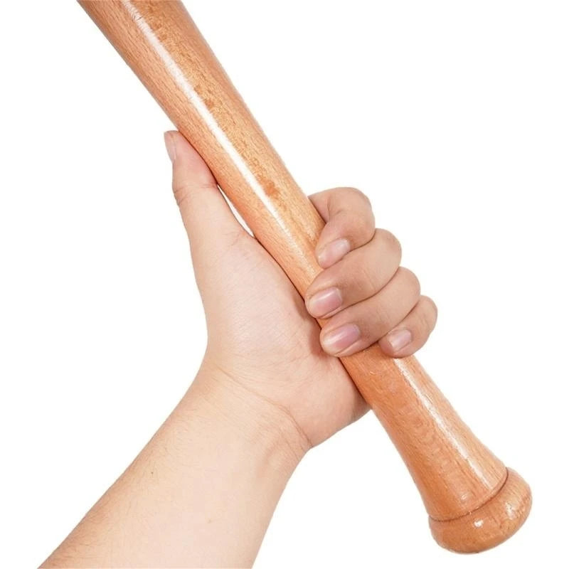 Wood Baseball Bat 18 Inch Wooden Baseball Softball Bat Unfinished Mini Baseball Bat For Adult Baseball Sports Training