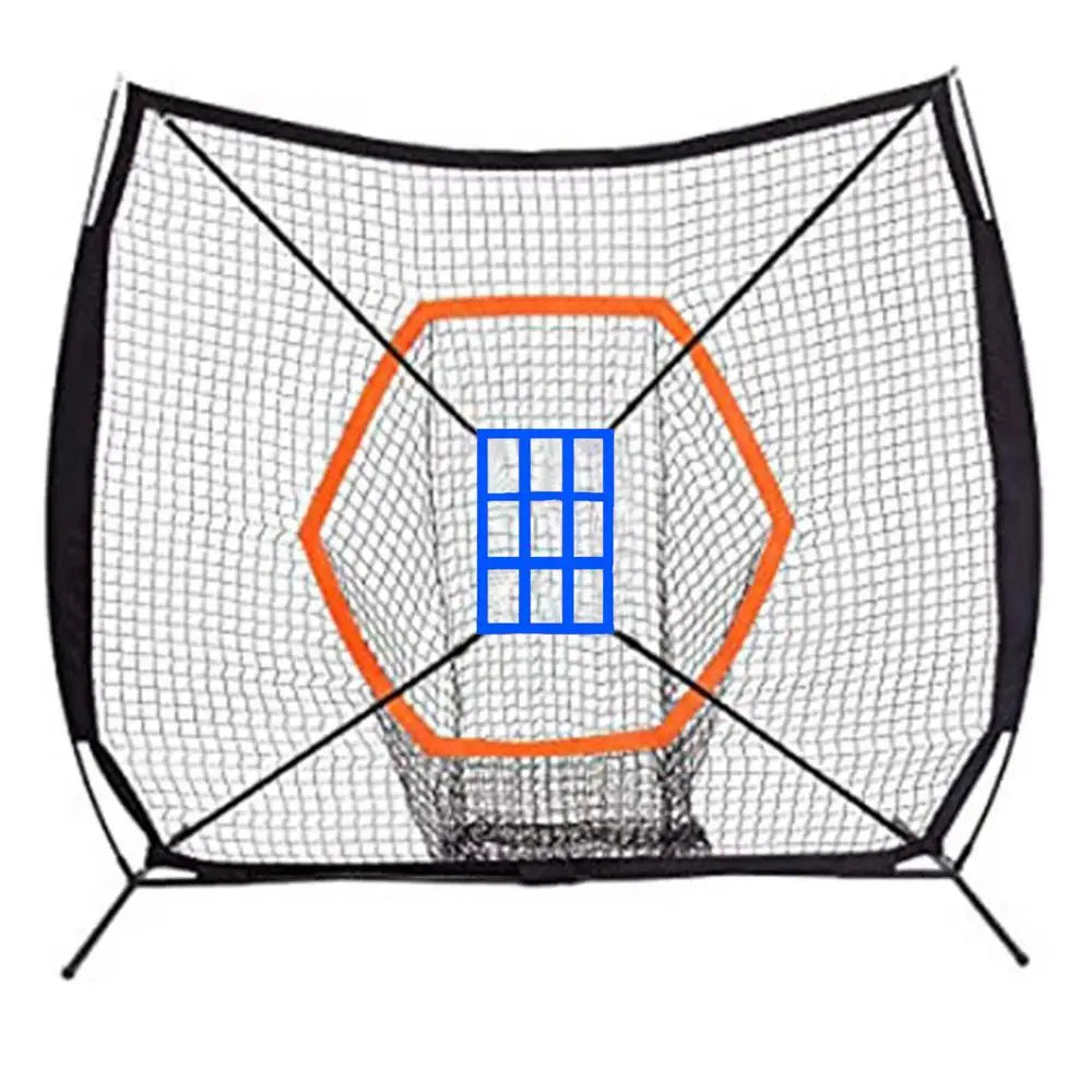 Baseball Softball Practice Net Portable Hitting Pitching Batting Training Net Baseball Backstop Net Backstop Screen Equipment