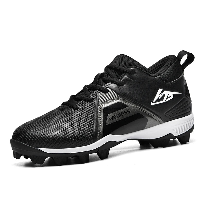 Men's Baseball Shoes Training Long Spikes Softball Shoes Non-slip Cleats And Turf Softball Sneakers Beginners Baseball Sneakers