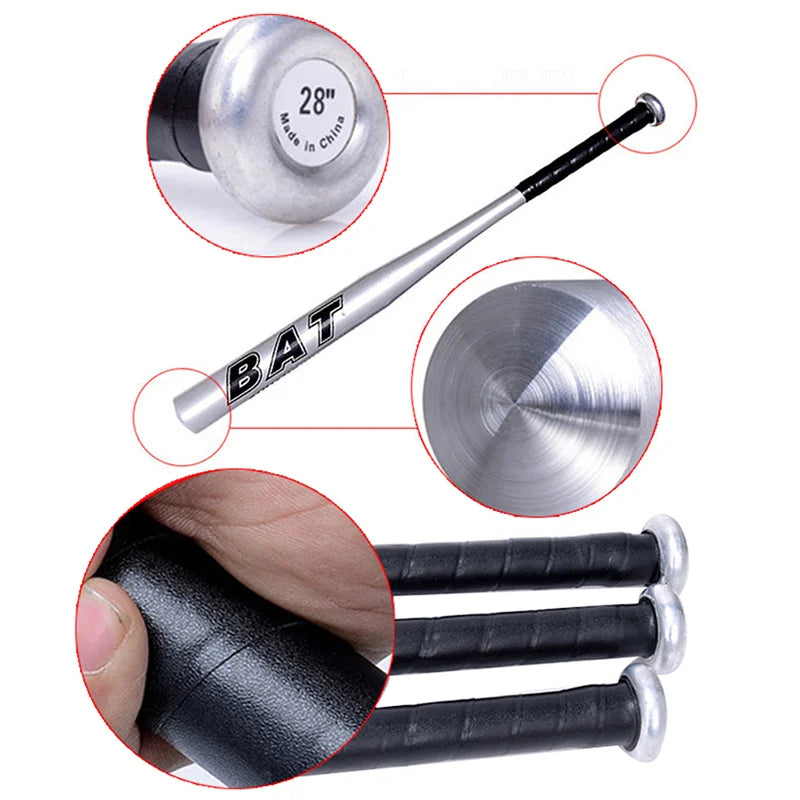 20/25/28/30/32/34 Inch Aluminum Alloy Thickened Baseball Bat Outdoor Sports Softball Practice Equipment Home Self-defense