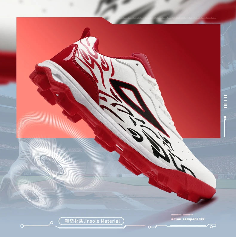2025 New Men Baseball Sneakers Professional Softball Sport Shoes Non Slip Spiked Sneakers Comfortable Baseball Training Shoes