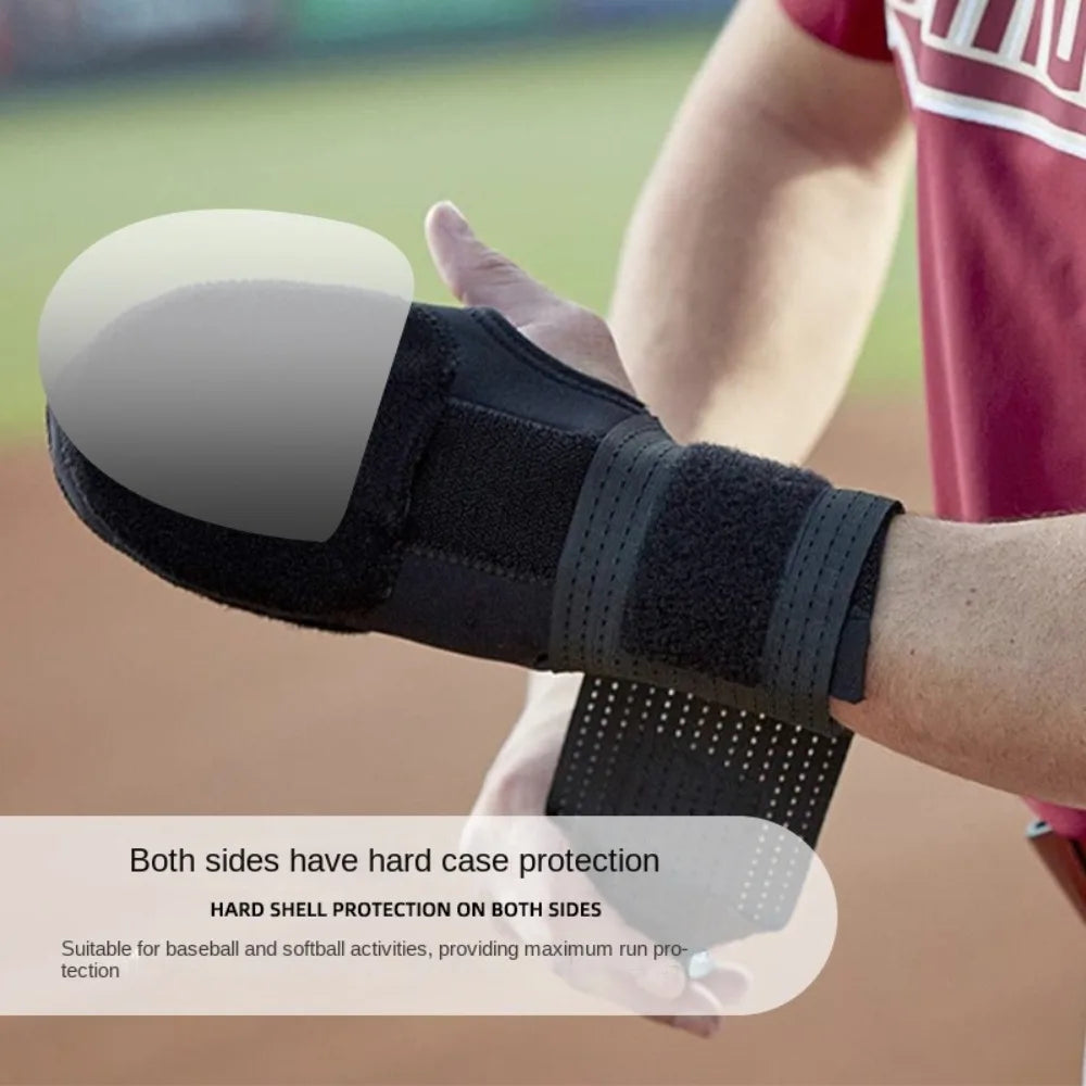 Icecream Baseball Sliding Mitt Glove Left Right Universal Protective Glove Compression Strap Adjustable Wrist Softball Glove