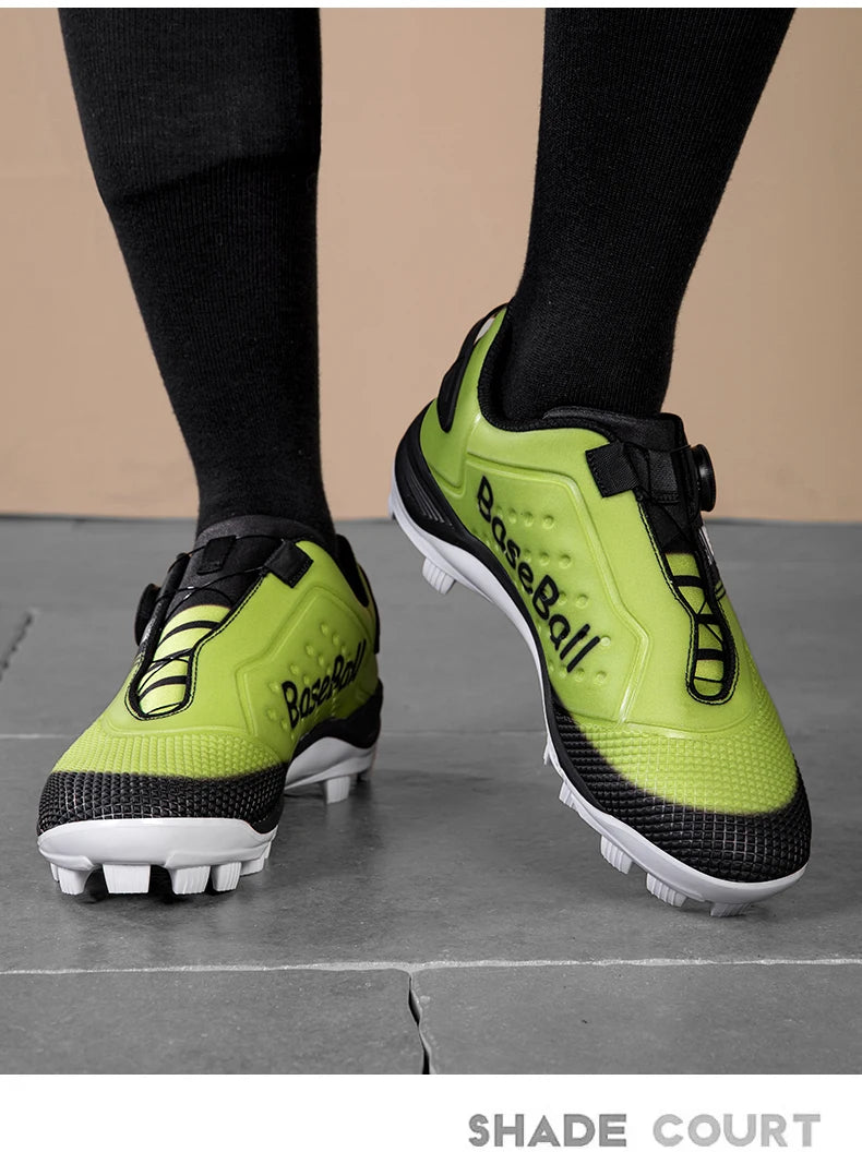 Men's Baseball Shoes, Professional Softball Sports Shoes, Anti Slip Outdoor Nail Shoes, Baseball Training Shoes Sizes 38-45