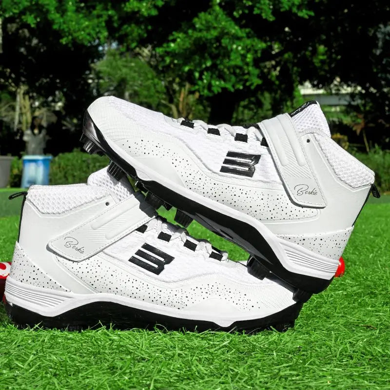 new wear-resistant non-slip sports shoes lightweight breathable comfortable softball shoes long spikes non-slip baseball shoes