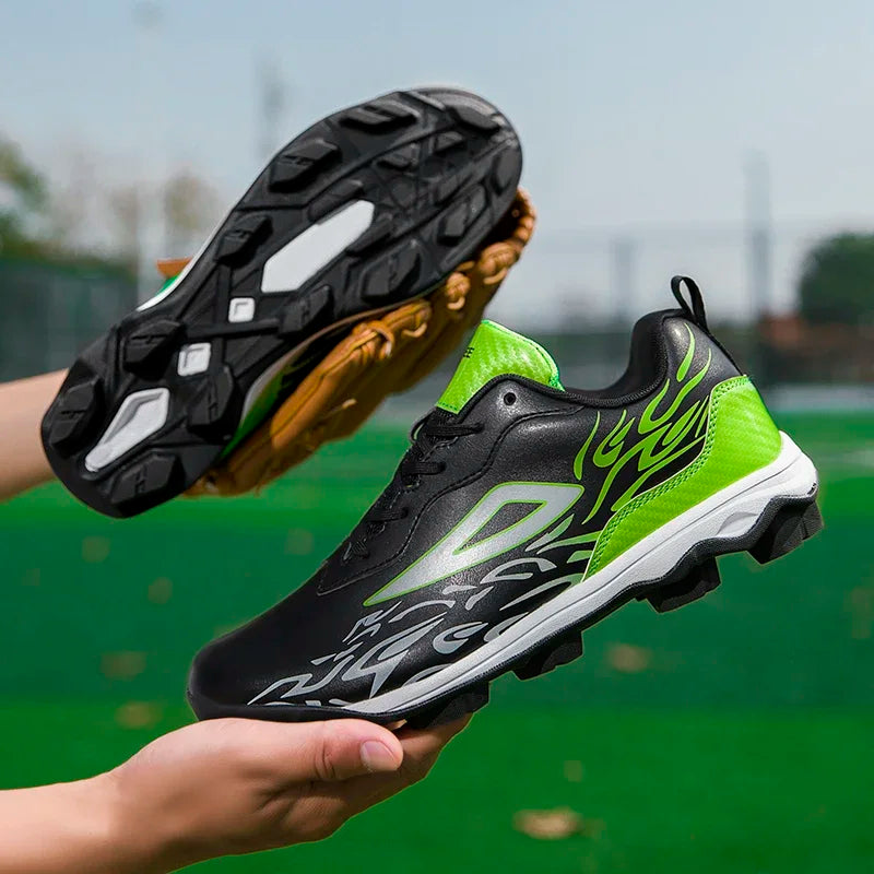 Mens Baseball Shoes Rugby Sneakers Womens Anti-slip Sneakers Beginner Cricket Shoes Athletic Training Shoes