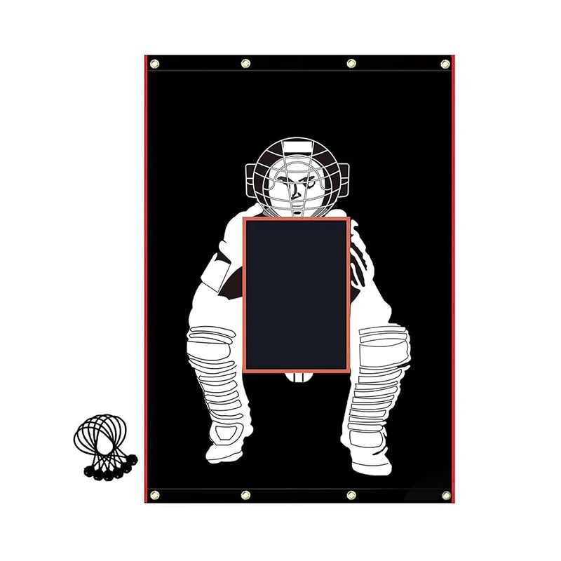 Hanging Baseball Pitching Target Practice Net Single Player Training Baseball Pitcher Good Ball Strike Cage Fanxinbl Bbn022