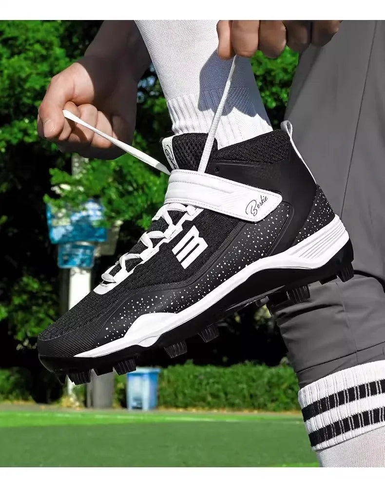 Wear-resistant non-slip professional baseball shoes Competition training softball shoes Men's and women's sports shoes