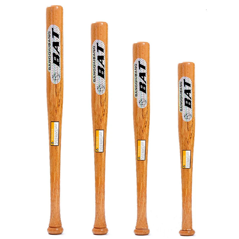 Wood Baseball Bat Professional Hardwood Baseball Stick Outdoor Sports Self-defense Weapon Bat Of The Bit Softball Bats Softball