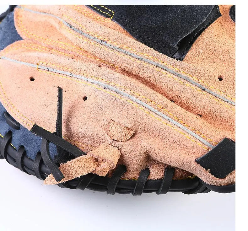 Profional Baseball Gloves Leather Adult Infield Pitcher Sofall Gloves Full Cowhide Training Sports Fans Supplies