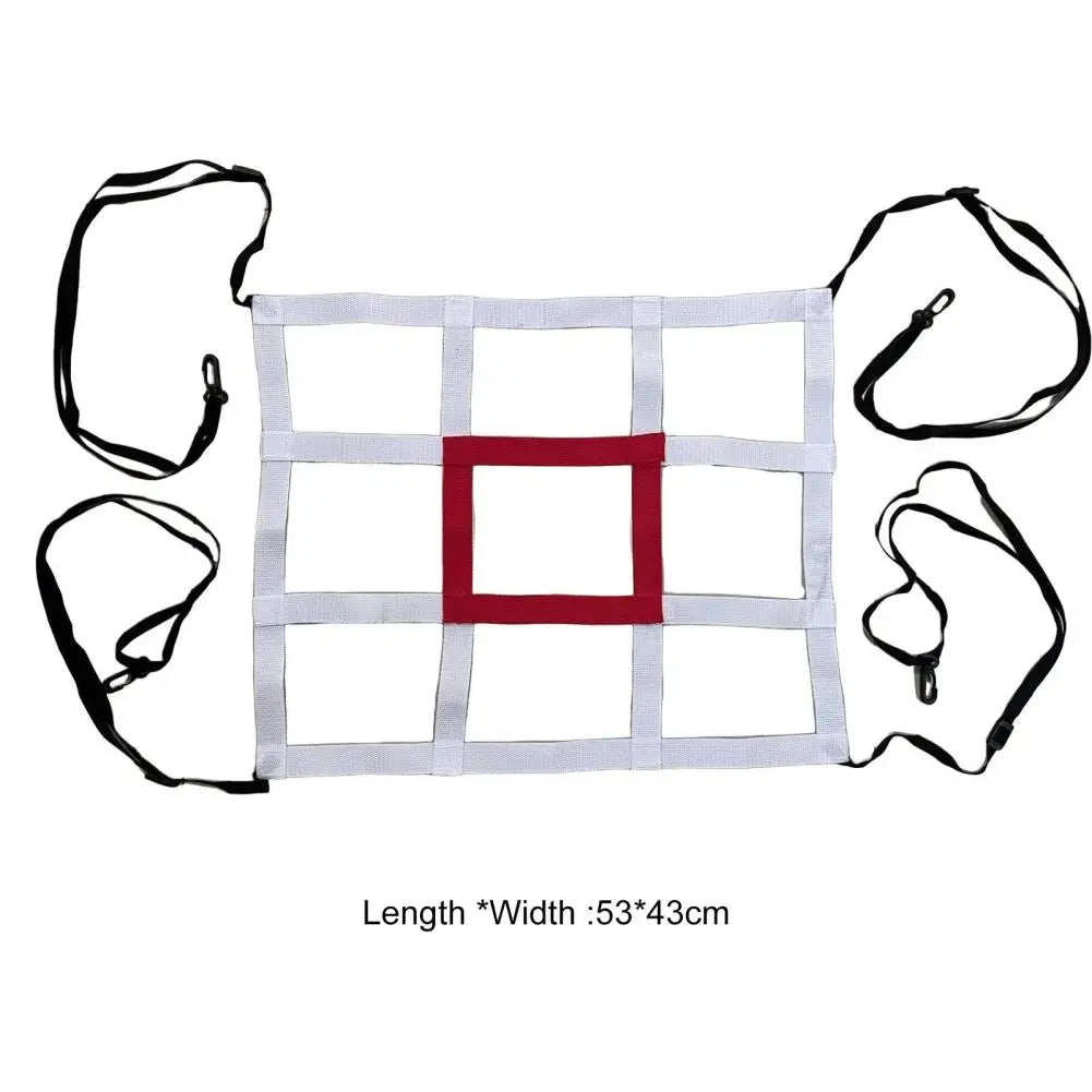 Baseball Net Zone Target Zone Target Strike Adjustable Baseball Net with Strike Zone Target Training Aid for Softball Baseball