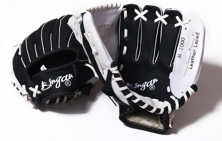 Baseball Gloves 9 Inch 0 Inch  Inch Inner Field Outer Field Gloves Training for Children Youths Teenagers Adults Towing