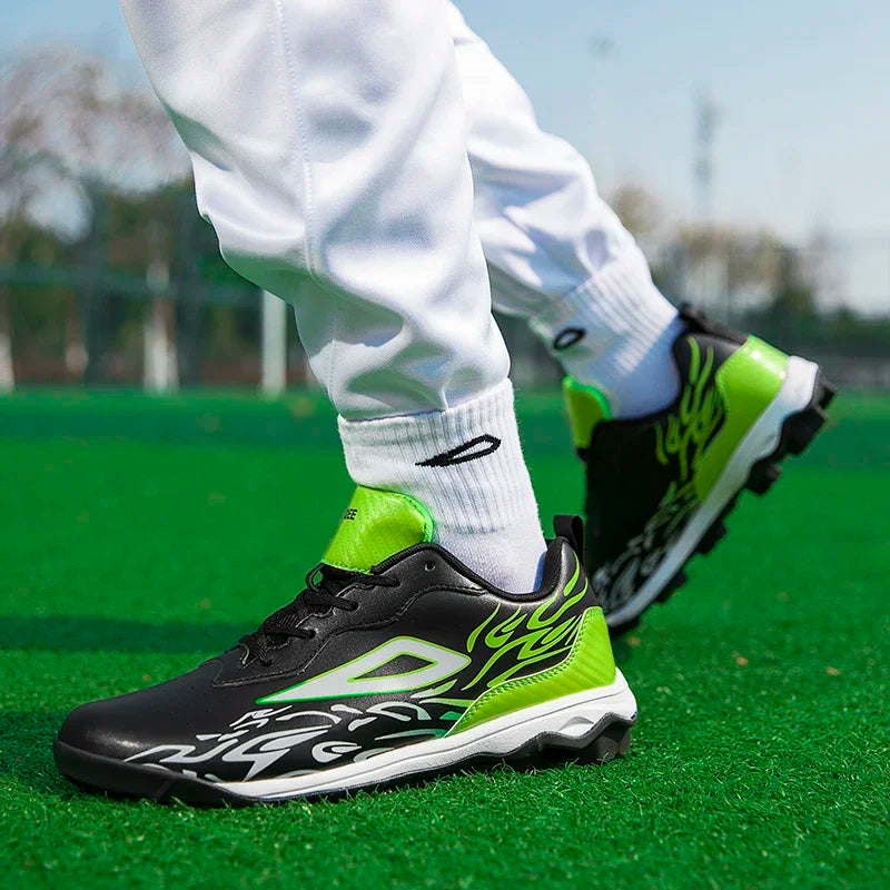 Mens Baseball Shoes Rugby Sneakers Womens Anti-slip Sneakers Beginner Cricket Shoes Athletic Training Shoes