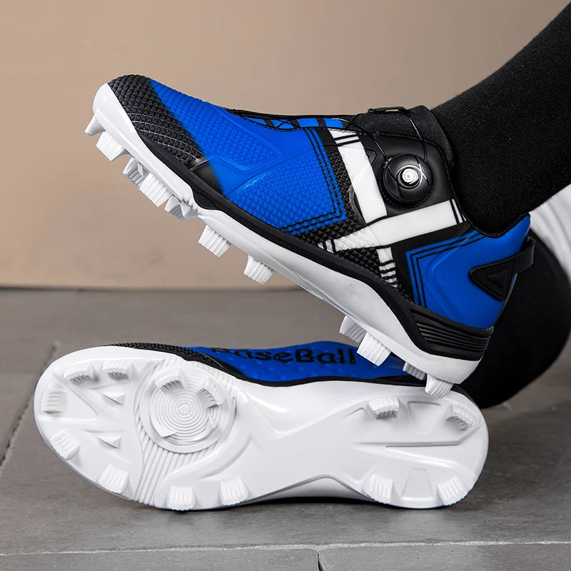Men's Baseball Shoes, Professional Softball Sports Shoes, Anti Slip Outdoor Nail Shoes, Baseball Training Shoes Sizes 38-45