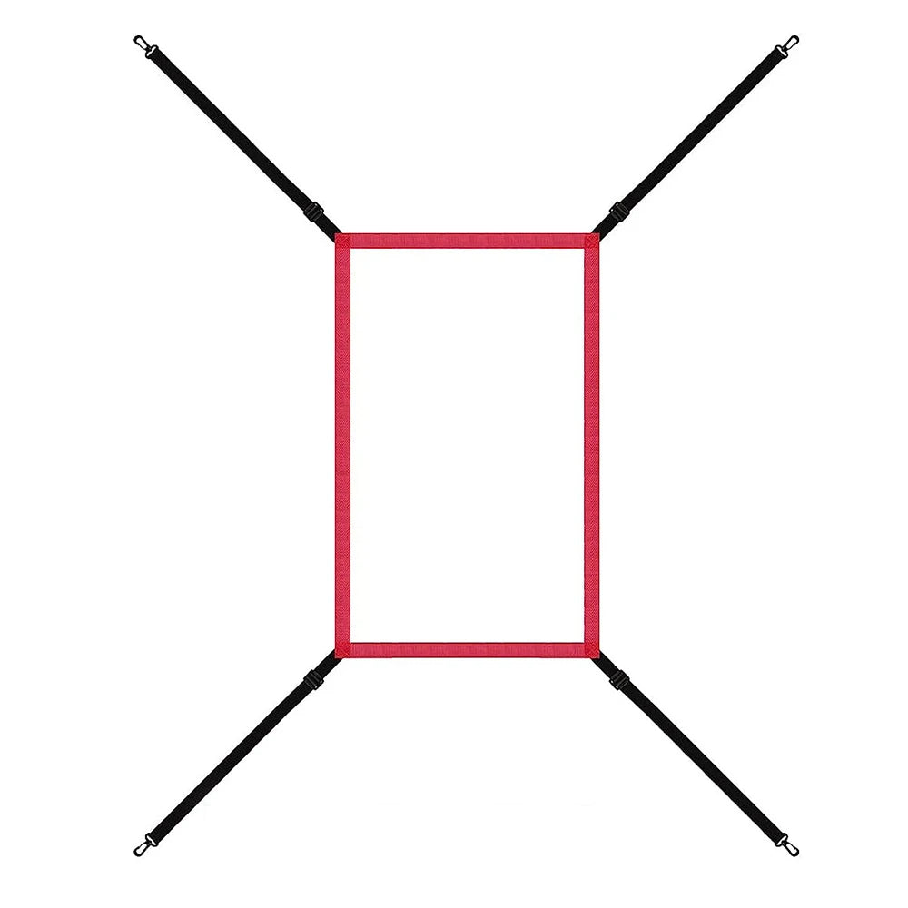 Baseball Softball Pitching Target Adjustable Throwing Strike Zone Practice Accuracy Training Throwing for Baseball Softball Net
