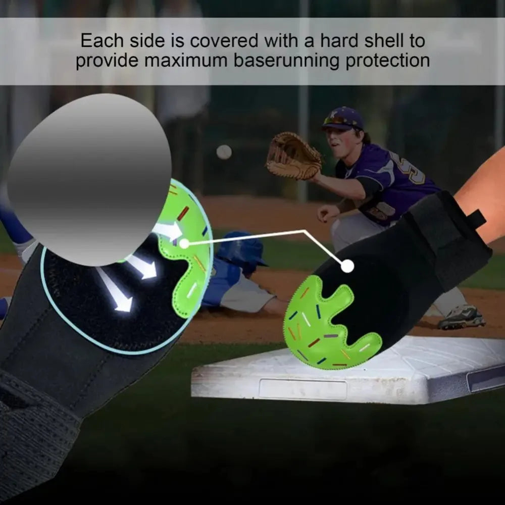 Icecream Baseball Sliding Mitt Glove Left Right Universal Protective Glove Compression Strap Adjustable Wrist Softball Glove