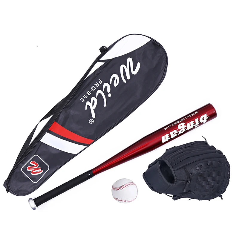 Children's Baseball Set Practice Bat Sofall Glove Home Run Base Ball Equipment for Kids Sports Fitn Fans Supplies