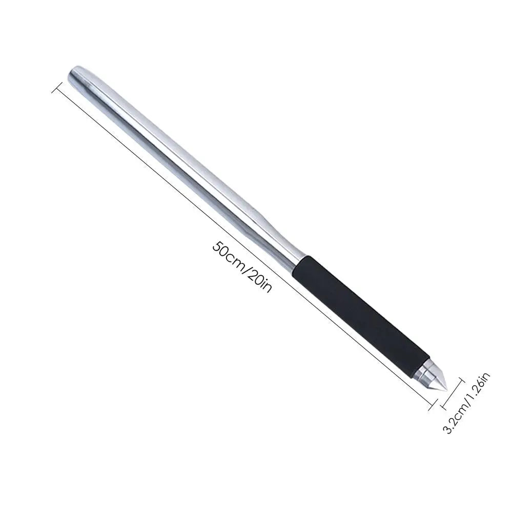 1 Piece Baseball Bat Thickened for Youth Outdoor Sports Training Home Car Defense Personal Self-Defense 50cm Stainless Steel