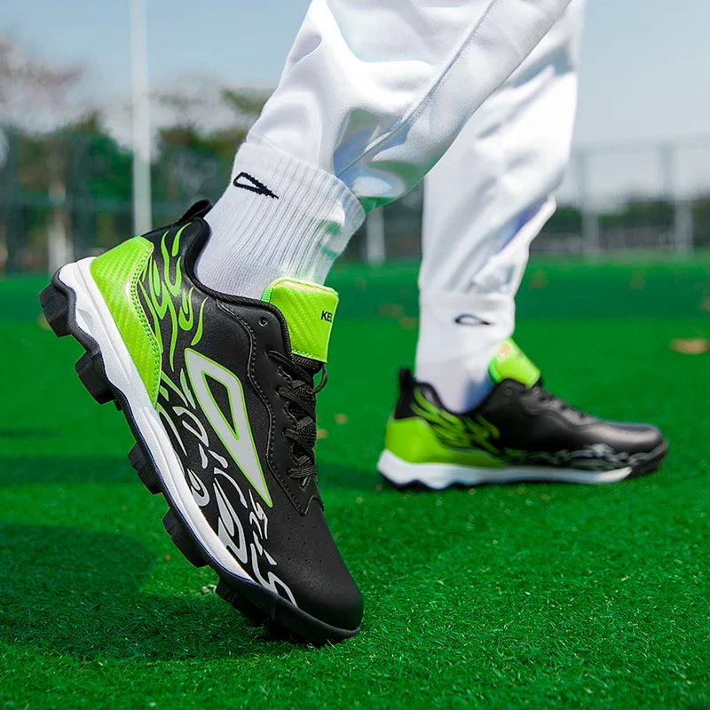 Mens Baseball Shoes Rugby Sneakers Womens Anti-slip Sneakers Beginner Cricket Shoes Athletic Training Shoes