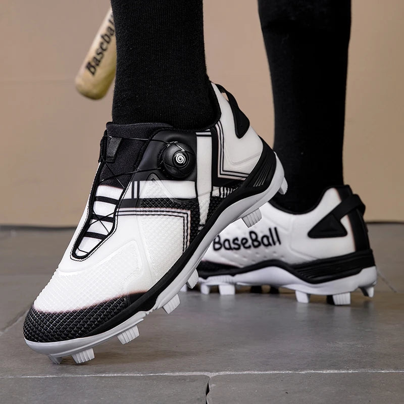Men's Baseball Shoes, Professional Softball Sports Shoes, Anti Slip Outdoor Nail Shoes, Baseball Training Shoes Sizes 38-45
