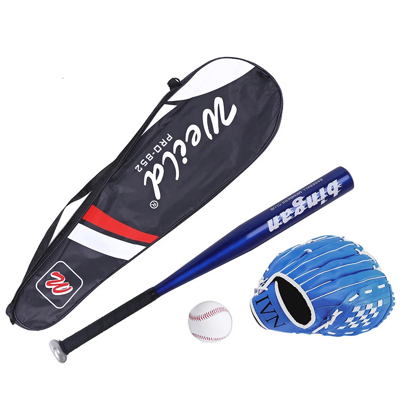 Children's Baseball Set Practice Bat Sofall Glove Home Run Base Ball Equipment for Kids Sports Fitn Fans Supplies