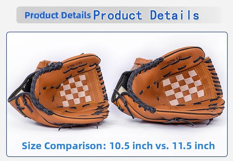 TFB Baseball Glove for Children And Teenagers Adult Student Model cher Pitcher Receiver Inner And Outer Field Gloves