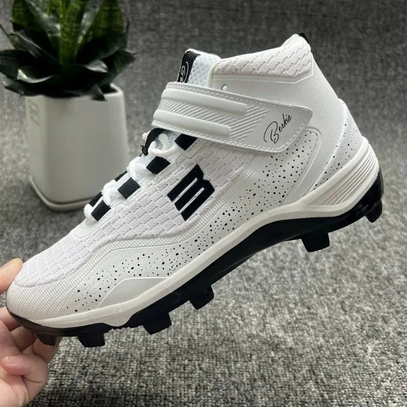 Professional Baseball Shoes for Mens Black White Sport Shoes Man Brand Designer Baseball Shoe Men Gym Sneakers