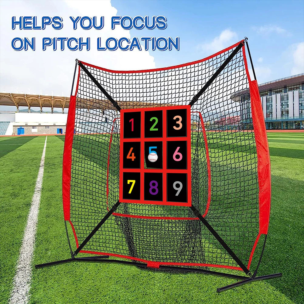 Strike Zone Target Throwing Pitching Hitting Batting Practice Target Pitcher Accuracy Training Aids for Baseball Softball Net