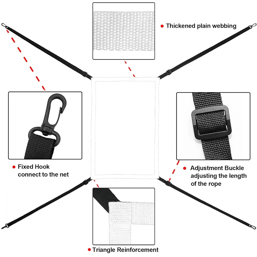 Adjustable Baseball Strike Target Net Baseball Softball Pitching Training Hitting Zone Target Net Baseball Training Equipment
