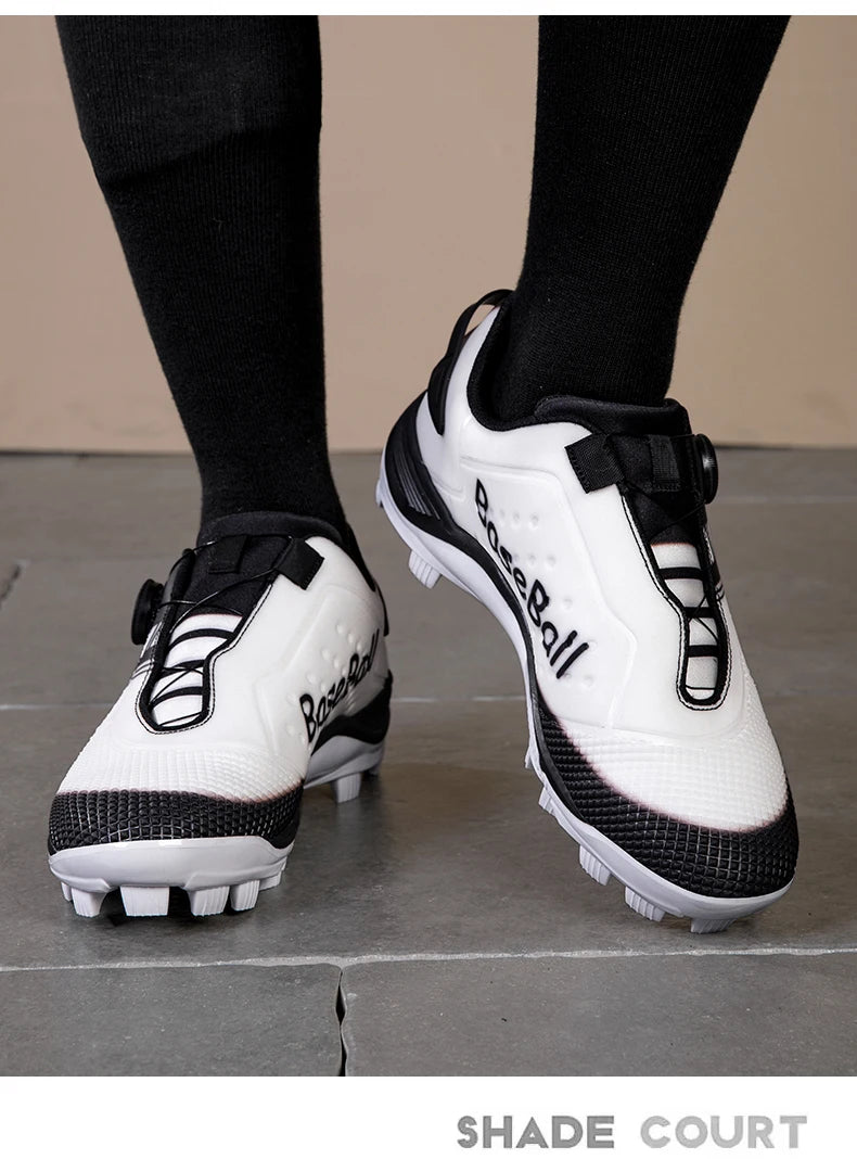 Men's Baseball Shoes, Professional Softball Sports Shoes, Anti Slip Outdoor Nail Shoes, Baseball Training Shoes Sizes 38-45