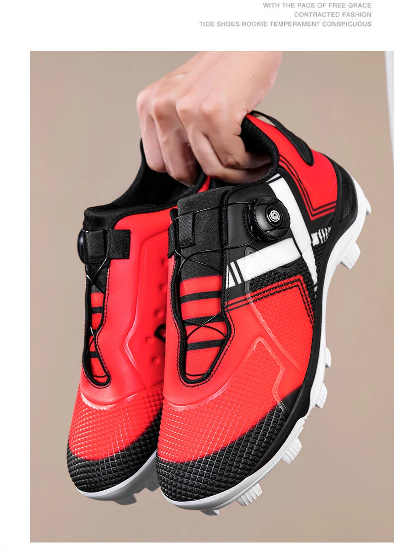 Men's Baseball Shoes, Professional Softball Sports Shoes, Anti Slip Outdoor Nail Shoes, Baseball Training Shoes Sizes 38-45