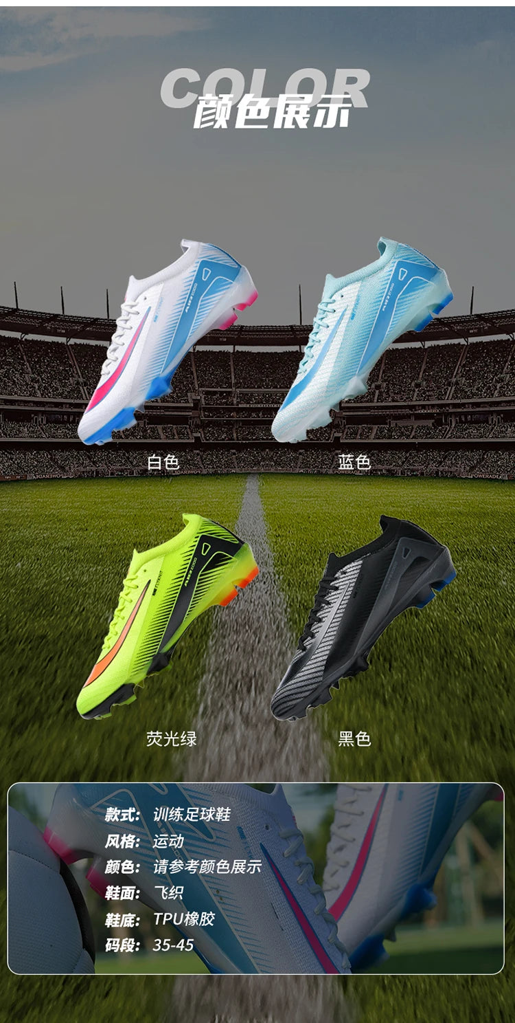 New Style Baseball Sneakers for Men Non Slip Long Spikes Softball Shoes Women Baseball Training Shoes Low Top Outdoor Sneakers