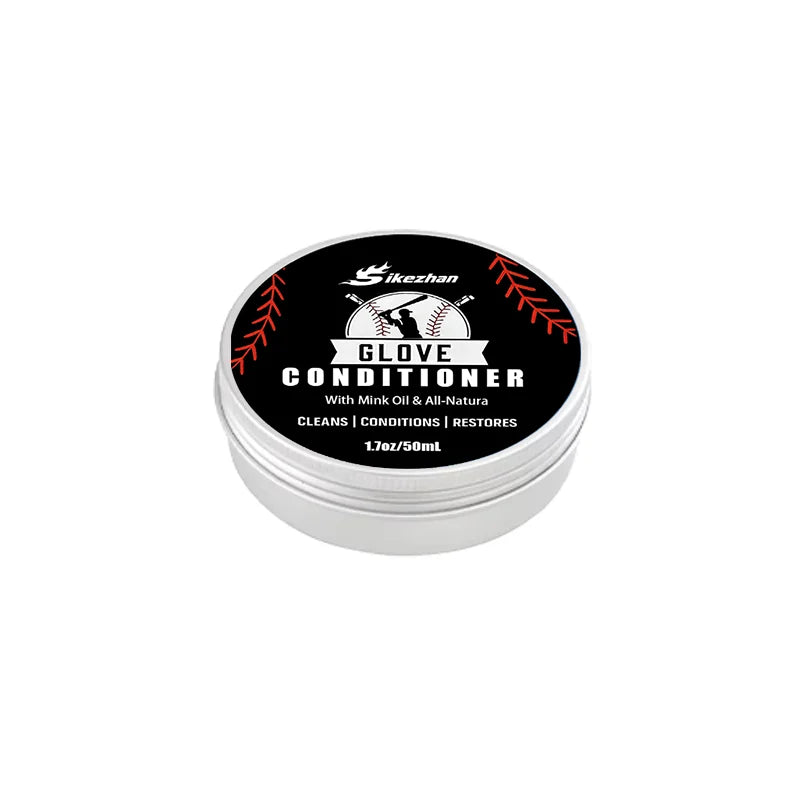 Glove Leather Conditioner - Use on Baseball Gloves, Softball Gloves, and Other Leather Sports Equipment Portable