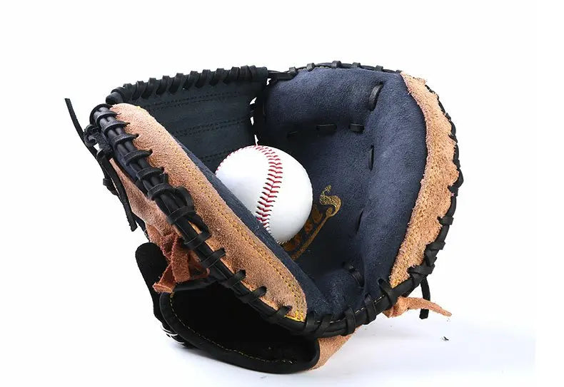 Profional Baseball Gloves Leather Adult Infield Pitcher Sofall Gloves Full Cowhide Training Sports Fans Supplies