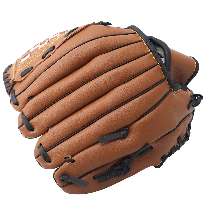 1pc Outdoor Sports Baseball Glove Durable Softball Practice Equipment Size 9.5/10.5/11.5/12.5 Adult Man Woman Train Supplies
