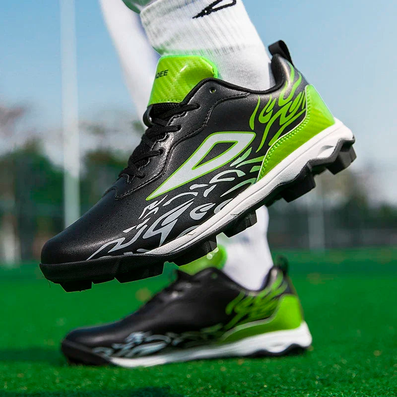 Mens Baseball Shoes Rugby Sneakers Womens Anti-slip Sneakers Beginner Cricket Shoes Athletic Training Shoes