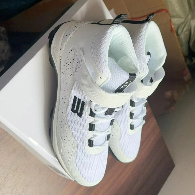 2025 New Baseball shoes Man Black White Sports Shoes Men Breathable Outdoor Lawn Court Shoes Anti Slip Baseball Training Shoe