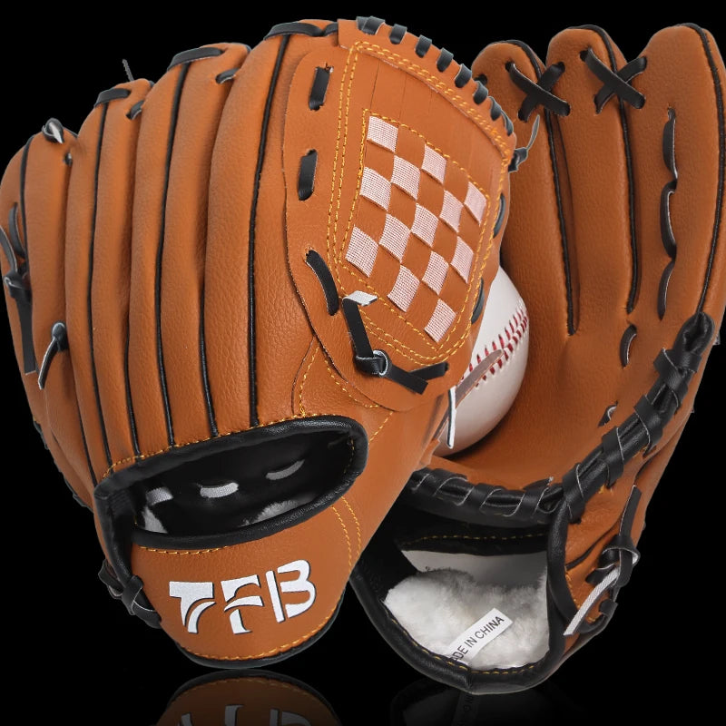 Baseball Gloves Sports Equipment for Youth And Adults Universi Students T Building Baseball ching Gloves TFB Brand