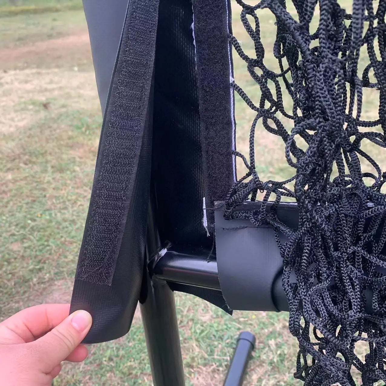 Baseball Nine-Grid Pitching Practice Net with Good Ball Area Trainer for Baseball Training