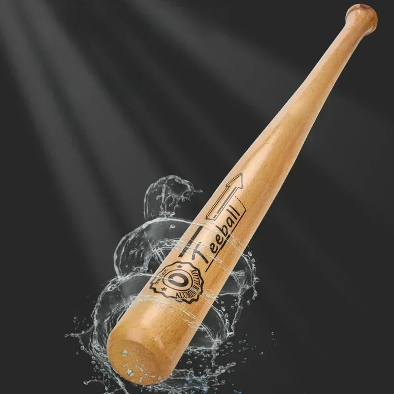 21 Inch Solid Wood Professional Baseball Bat Hardwood Stick for Softball Outdoor Sports Fitness Also Practical Self-Defense Gear