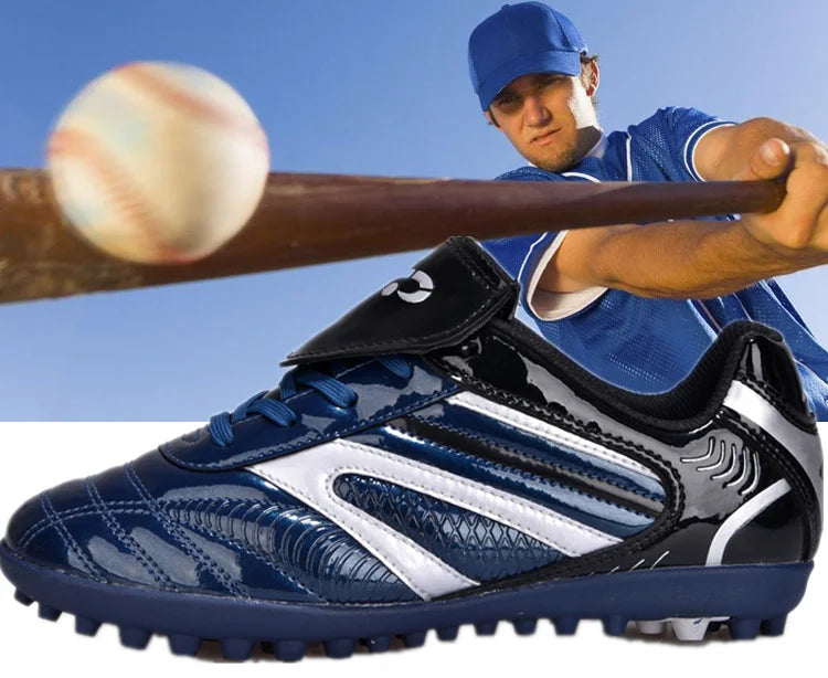 Baseball Shoes Children Men Sneakers New Leather Big Size Outdoor Anti-skid Breathable Training Spikes Softball Shoes