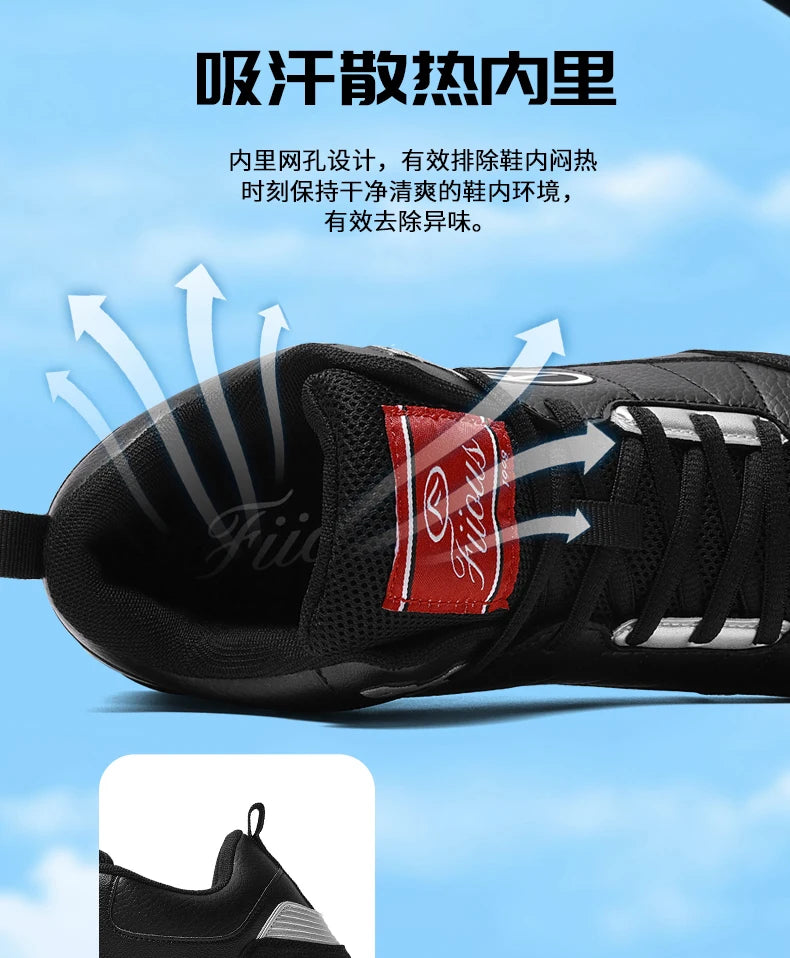 Big Size 38-47 Baseball Shoes for Men Professional Softball Sneakers Non Slip Outdoor Spiked Sneakers Baseball Training Shoes