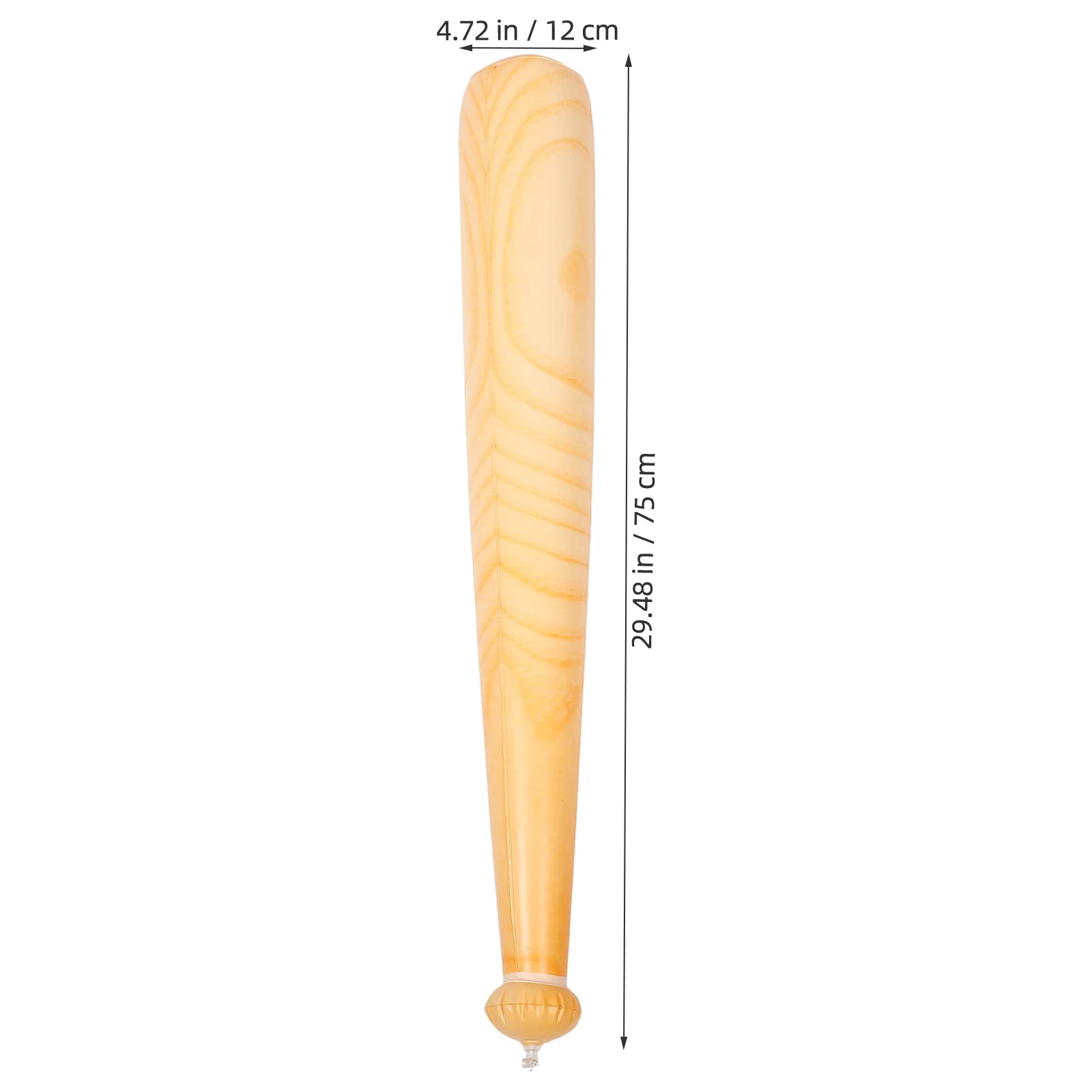 PVC Wood Grain Inflatable Baseball Bat Lightweight Portable Safe Reliable Toy For Sports Party Favors Outdoor Indoor Games Team