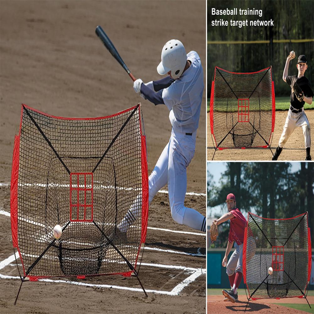 Baseball Strike Zone Target Baseball Target Net Enhance Baseball Skills with Adjustable Strike Zone Target Net for Throwing