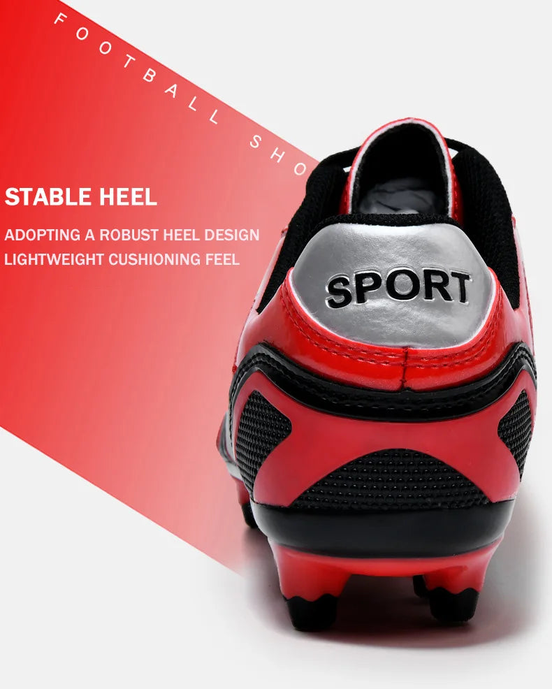 TaoBo Size 30-44 Pro Baseball Shoes Long Spikes Anti Slip Professional Football Boots Ultralight Outdoor Soccer Cleats