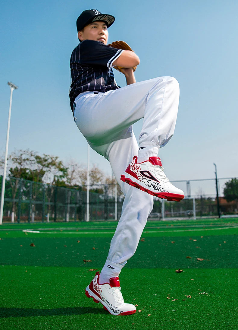 2025 New Men Baseball Sneakers Professional Softball Sport Shoes Non Slip Spiked Sneakers Comfortable Baseball Training Shoes