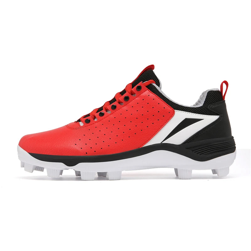 Men's Baseball Shoes Training Long Spikes Softball Shoes Non-slip Cleats And Turf Softball Sneakers Baseball Sneakers