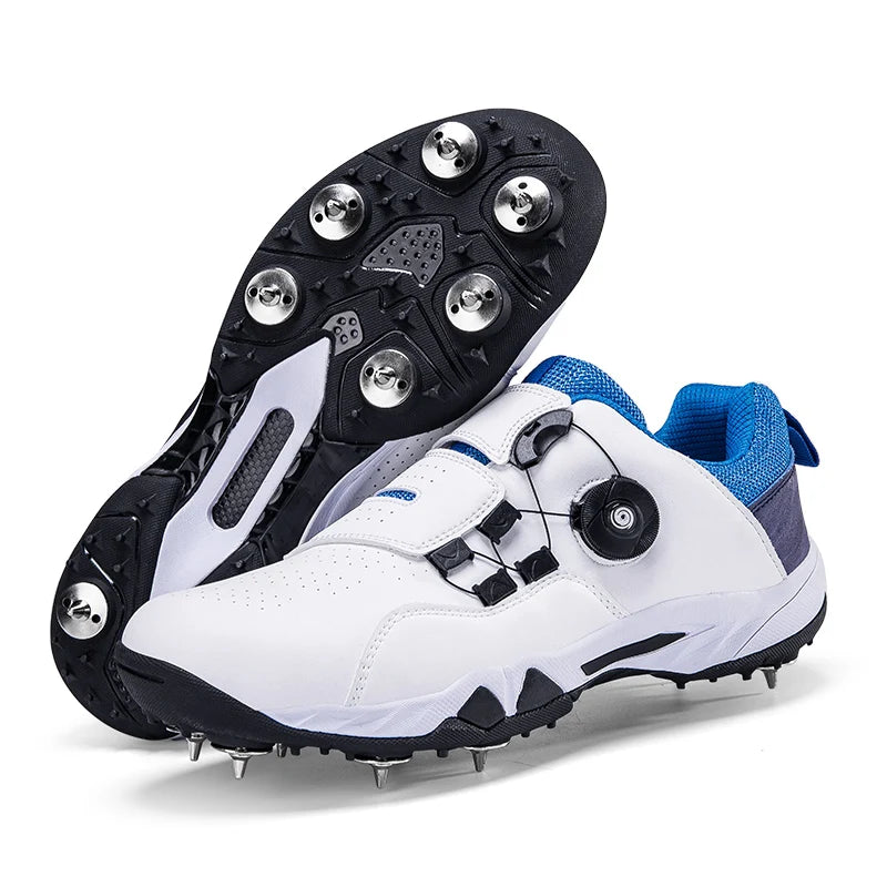 New Style Couple Baseball Shoes Non Slip Outdoor Spiked Sneakers Comfortable Softball Training Shoes Low Top Outdoor Sneakers