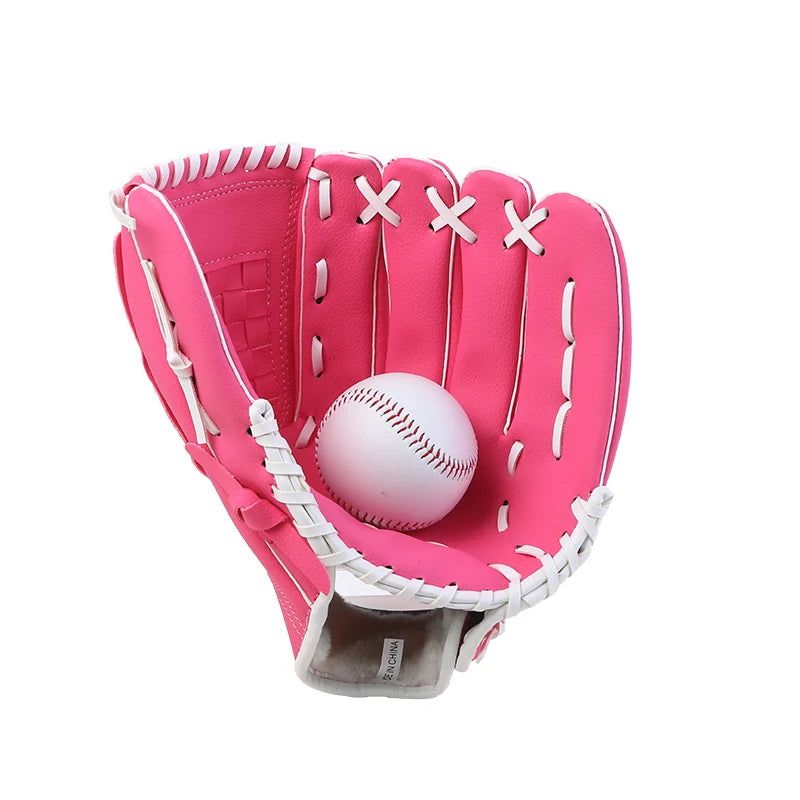 Thiened Baseball Gloves Sofall Gloves for Men And Women Left And Right Hand Kids Teens Adults Parent-Child Sports Fitn