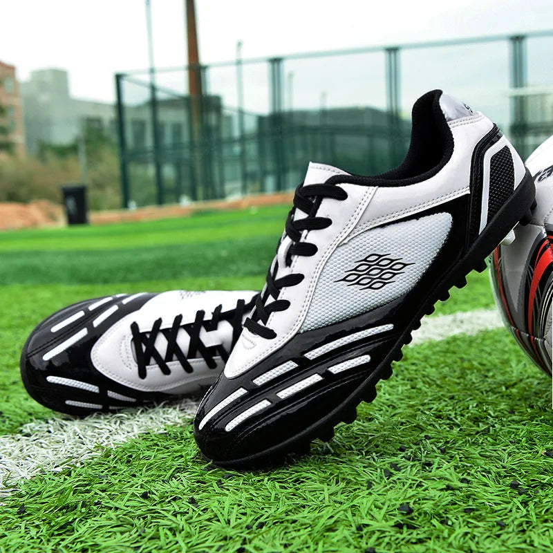 TaoBo Size 30-44 Pro Baseball Shoes Long Spikes Anti Slip Professional Football Boots Ultralight Outdoor Soccer Cleats