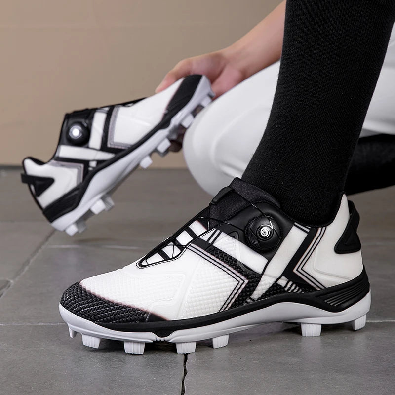 Men's Baseball Shoes, Professional Softball Sports Shoes, Anti Slip Outdoor Nail Shoes, Baseball Training Shoes Sizes 38-45